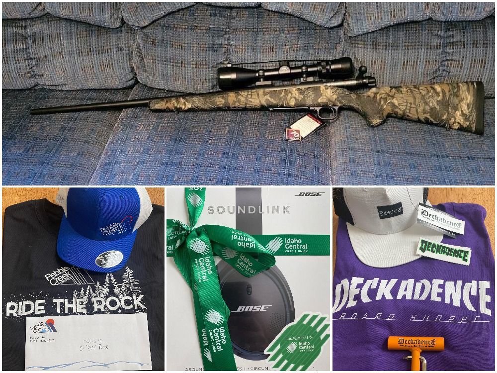 Arik Mayer auction items collage